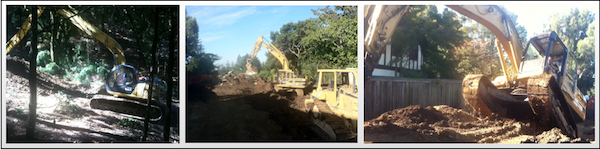 Excavating Pacifica danville pleasanton black hawk santa cruz san jose hillside repair stabilization in pacifica ca