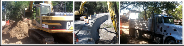 Excavating pacifica Hillside Repair in pacifica Demolition retaining walls